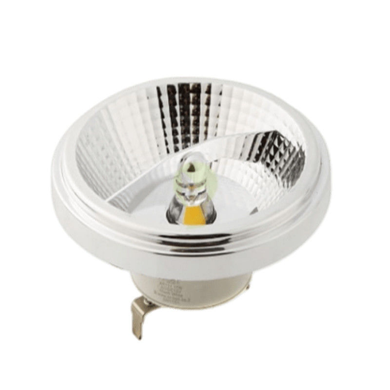 Personalizada 12W AR111 bombilla LED Blanco cálido 3000K 24 grados Ángulo de haz G53 Base