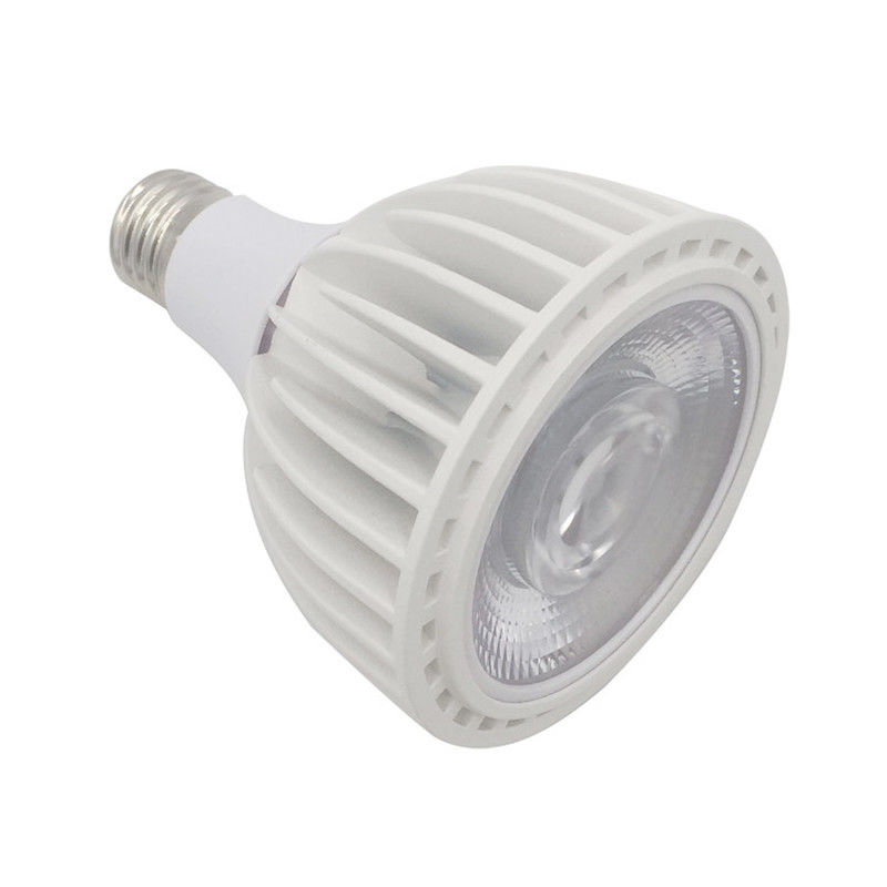 32w 230v LED PAR30 Lámpara E27 3200lm Espectro de la bombilla 4000K 20 grados para luminarias selladas