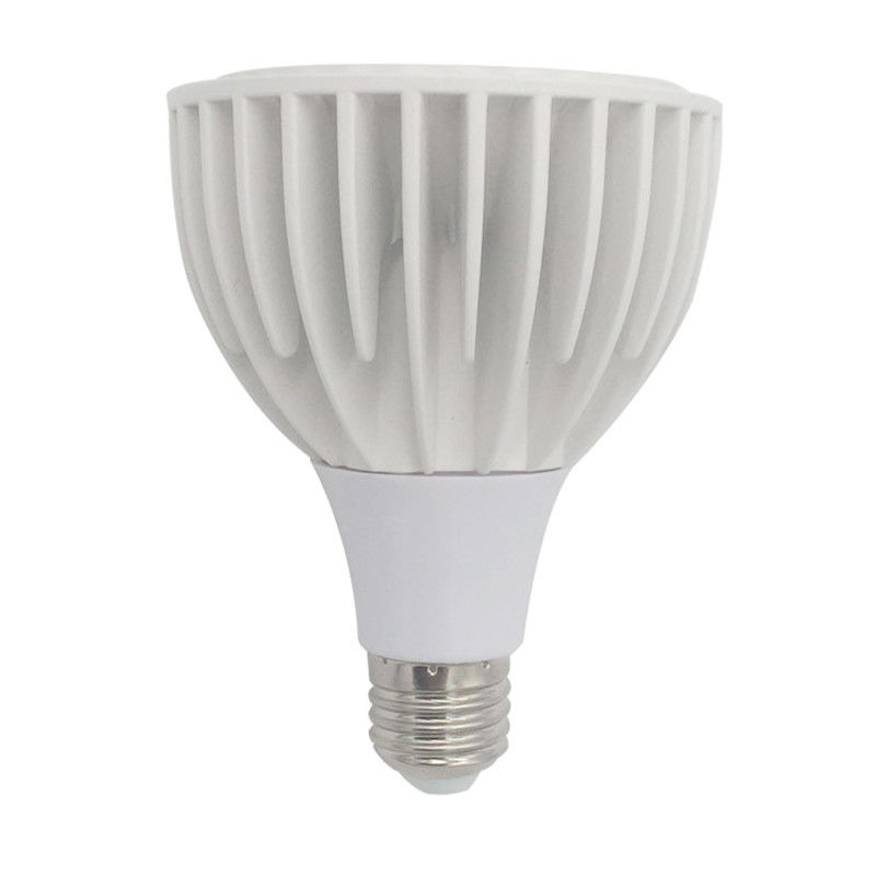 32w 230v LED PAR30 Lámpara E27 3200lm Espectro de la bombilla 4000K 20 grados para luminarias selladas