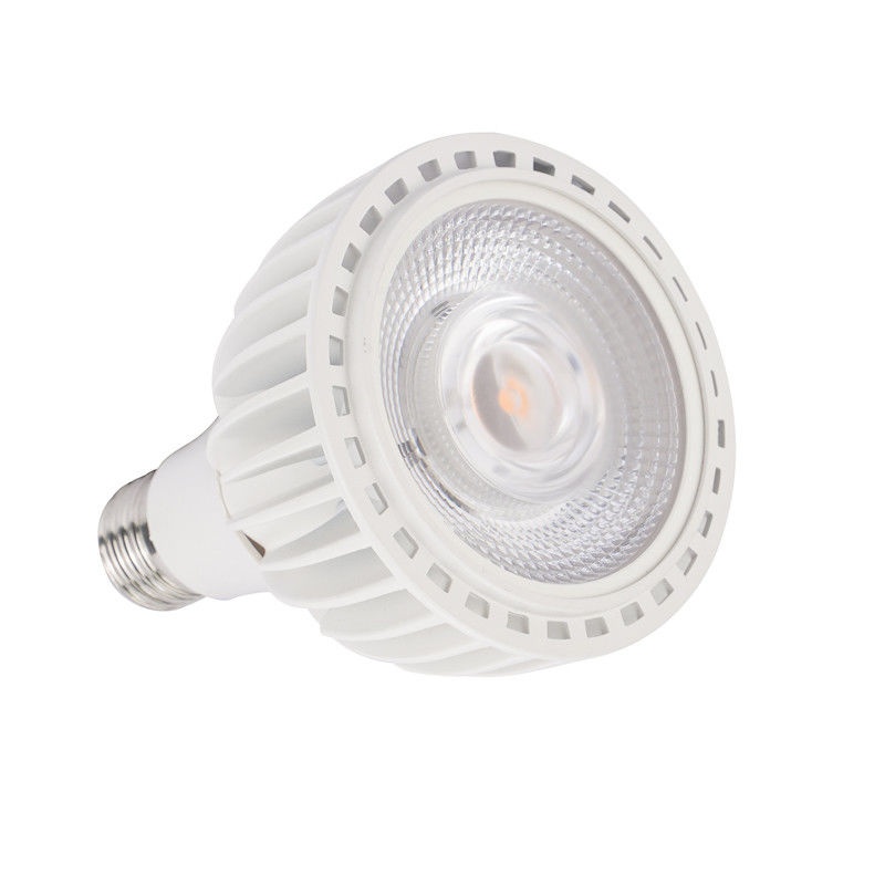 Lámparas PAR30 para interiores 22w 3000k 20 grados Cob Triac Disminuible E27 lámpara LED