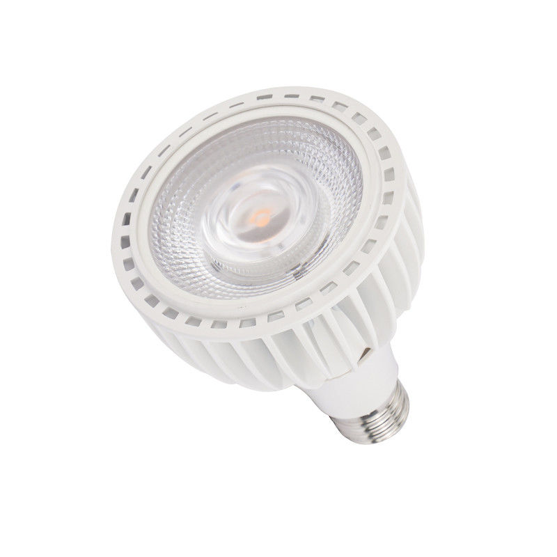 Bulbos LED PAR30 de alta potencia Blanco frío 20 grados bombilla de luz de inundación 4000K Ra90 Fase de corte de atenuación