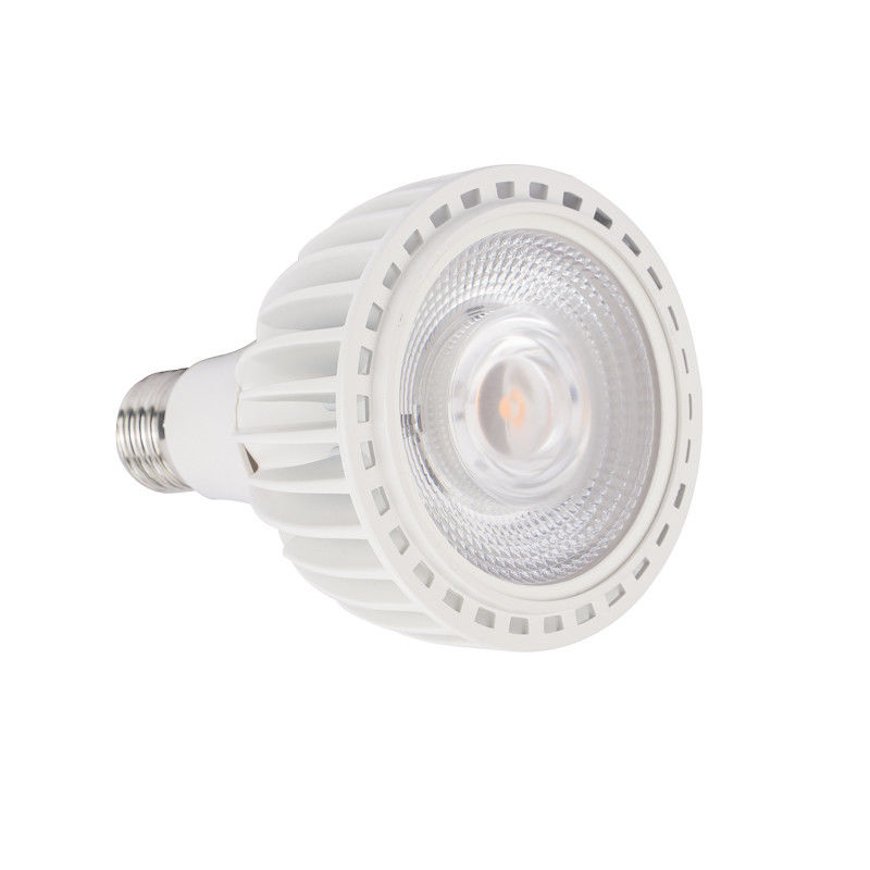Bulbos LED PAR30 de alta potencia Blanco frío 20 grados bombilla de luz de inundación 4000K Ra90 Fase de corte de atenuación