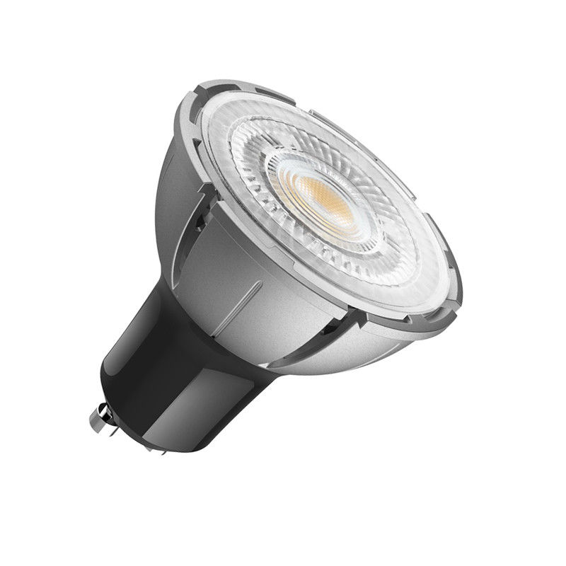 TECO Premium GU10 Pro 7.5W 3000K bombillas de ahorro de energía Ángulo de haz de 60 grados Ra98 230V Disparador LED
