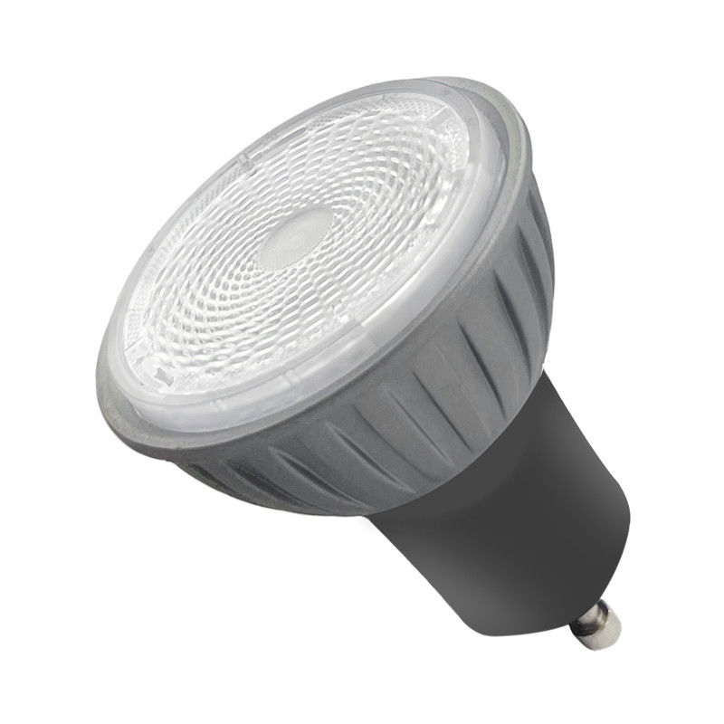 7.5W 3000K LED GU10 focos bombillas blancas calientes 230V con zoom Ra98 con atenuación