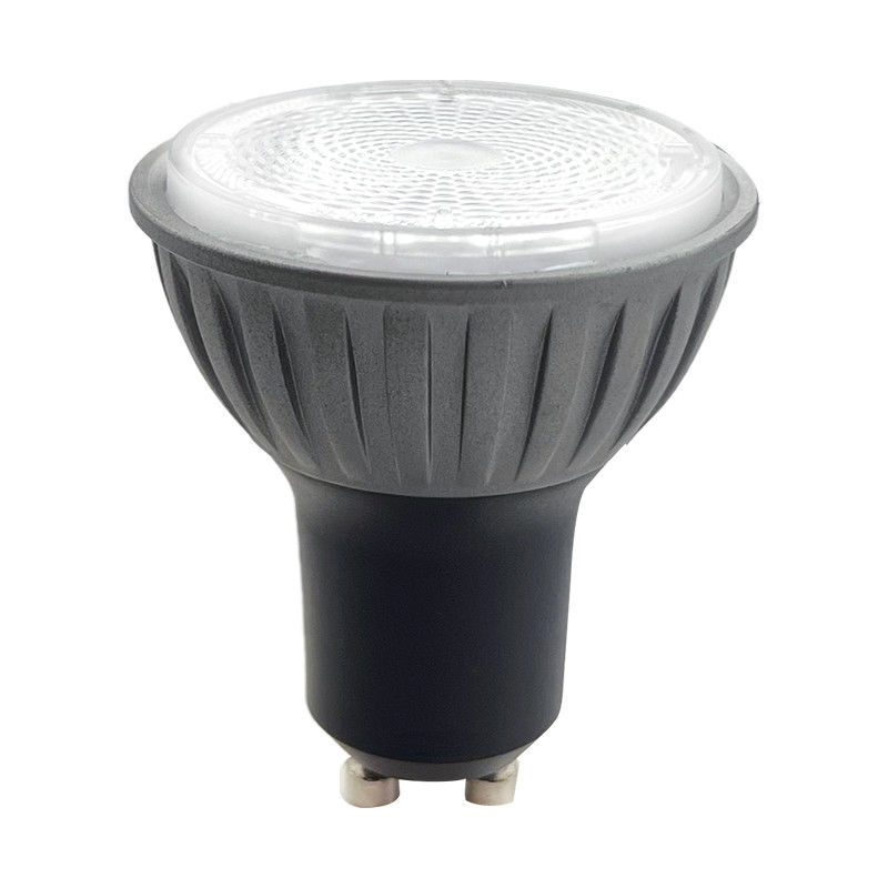 7.5W 3000K LED GU10 focos bombillas blancas calientes 230V con zoom Ra98 con atenuación
