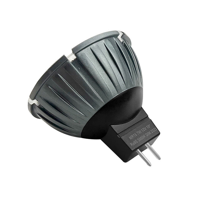 7W MR16 bombillas de baja tensión Pwm oscurecimiento GU5.3 3000K CRI 98 con 3 años de garantía