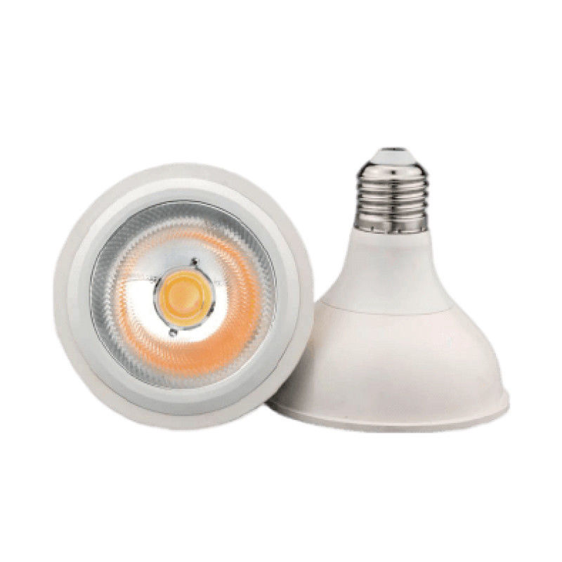 1200lm 10w 24 grados PAR30 bombillas LED 3000k color blanco cálido con base de tornillo E27