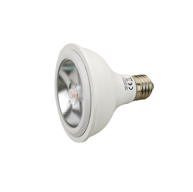 1200lm 10w 24 grados PAR30 bombillas LED 3000k color blanco cálido con base de tornillo E27