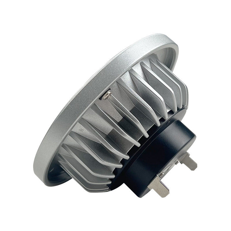 G53 AR111 lámparas LED 2700K 24 grados Ra90 1400Lm muy caliente blanco bombilla apagable