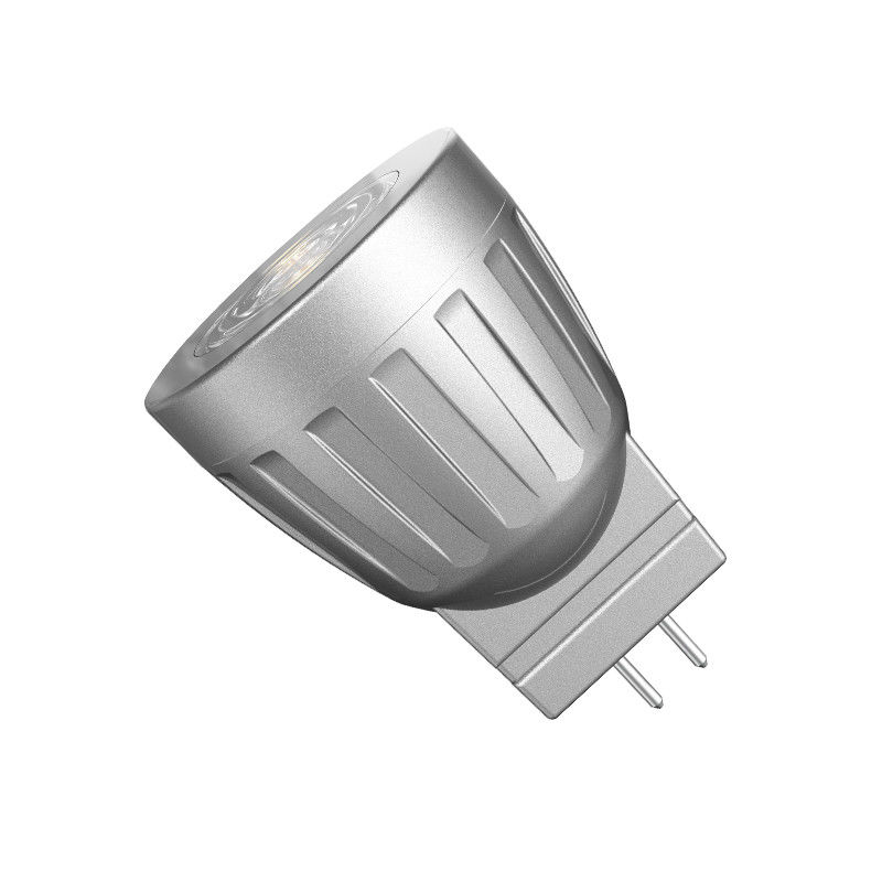Lámparas de luz LED de color blanco caliente MR8 2.5W 12V 2700K LED Proyector de 36 grados Ángulo de haz Ra90