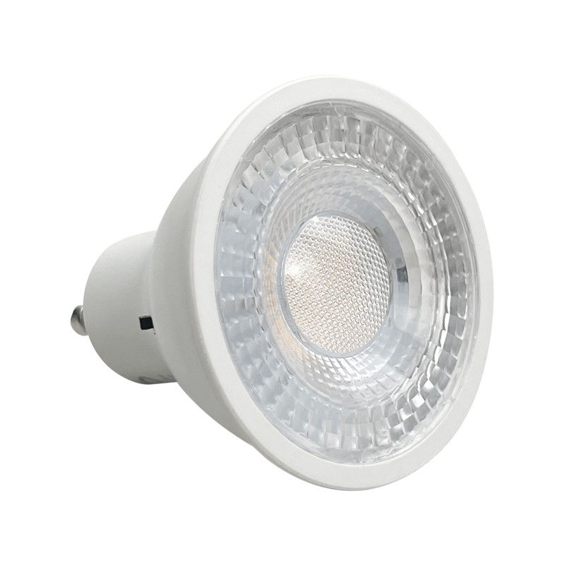 Teco GU10 bombilla LED 3CCT 2700K-3300K-4000K sin parpadeo 60 grados potencia atenuable 5.5W CRI 90