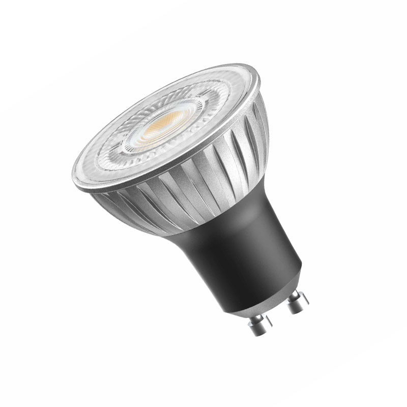Teco Gu10 lámpara LED de calor blanco 3000K 24 grados 230V de alto voltaje LED de ahorro de energía
