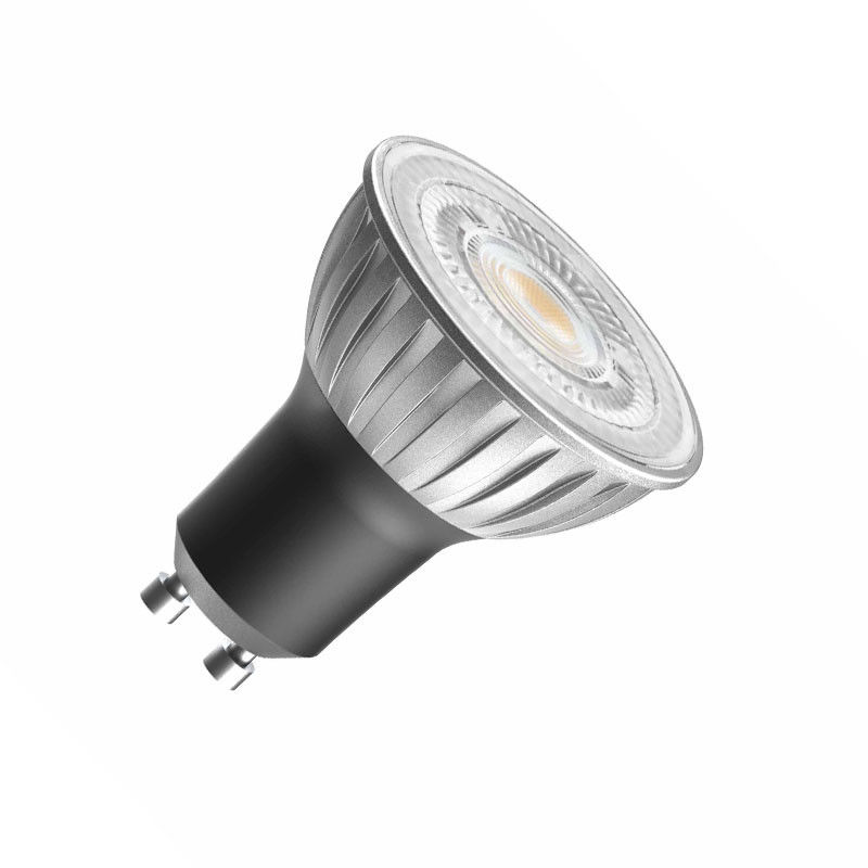Teco Gu10 lámpara LED de calor blanco 3000K 24 grados 230V de alto voltaje LED de ahorro de energía