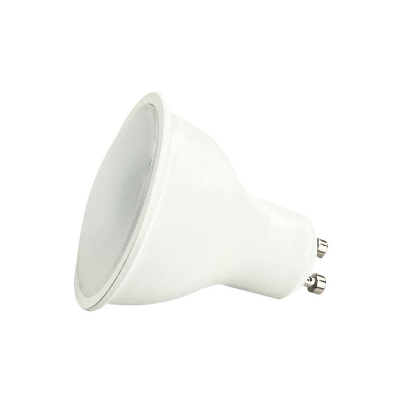 7W 3000k 100-240V LED Radar de inducción de microondas, pasillo y escalera de aluminio recubierto de plástico, de alto voltaje de corriente constante, de inducción inteligente de radar GU10 Bulb