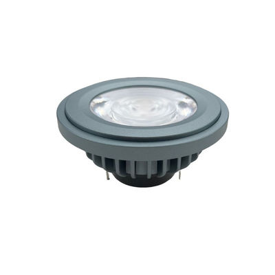 LED de 3000K disimulable AR111 G53 bombillas de luces blancas calientes de 15 grados Ra90 1400Lm