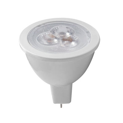 LED MR11 12V 3W 3000K bombilla de luz Ra90 ángulo de haz de 24 grados foco LED apagable