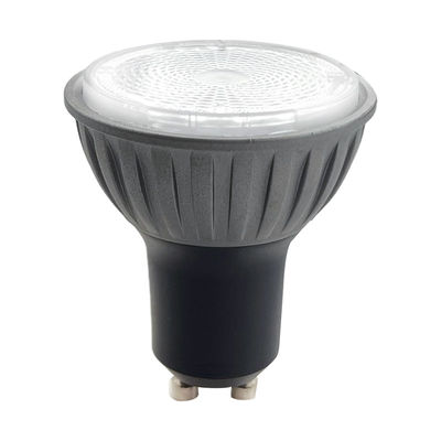 7.5W 3000K LED GU10 focos bombillas blancas calientes 230V con zoom Ra98 con atenuación