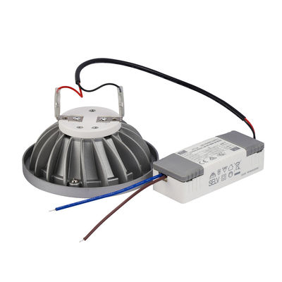 G53 bombillas LED AR111 apagables 3000K Blanco cálido con conductor externo