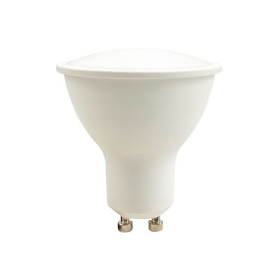 7W 3000k 100-240V LED Radar de inducción de microondas, pasillo y escalera de aluminio recubierto de plástico, de alto voltaje de corriente constante, de inducción inteligente de radar GU10 Bulb