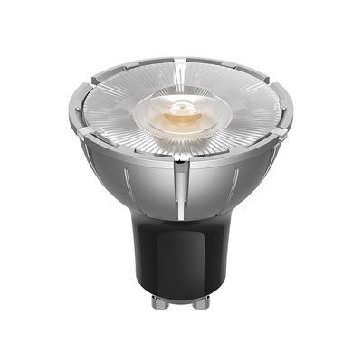 Teco Premium GU10 Pro Disminuible LED Spotlight 7.5W 3000K Caliente Blanco Ángulo de haz estrecho de 10 grados