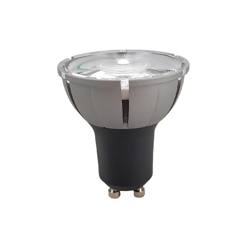 Teco GU10 Pro 7.5W Disparador LED 2700K Blanco cálido de 10° de luz ️ Ideal para iluminación de dormitorio y galería