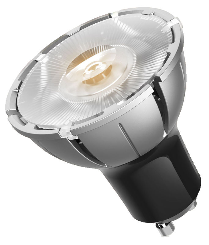 Teco GU10 Pro 7.5W Disparador LED 2700K Blanco cálido de 10° de luz ️ Ideal para iluminación de dormitorio y galería