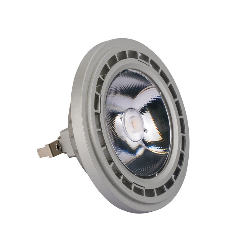 Teco 12W AR111 Proyector LED G53 Base 3000K Blanco Caliente 12° Rayo Dimmable, CRI90 CE Certificado RoHS