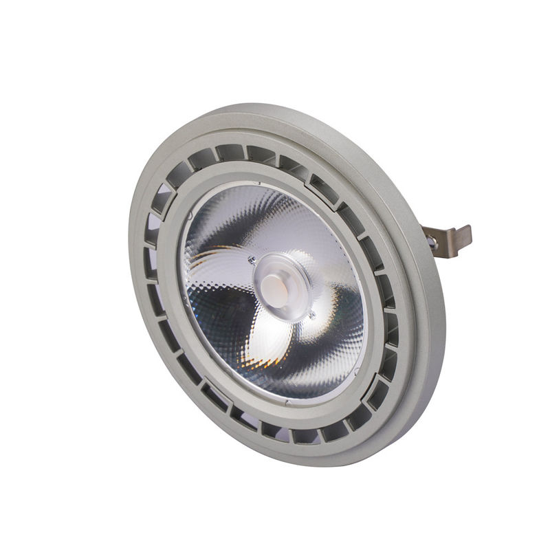 Teco 12W AR111 Proyector LED G53 Base 3000K Blanco Caliente 12° Rayo Dimmable, CRI90 CE Certificado RoHS