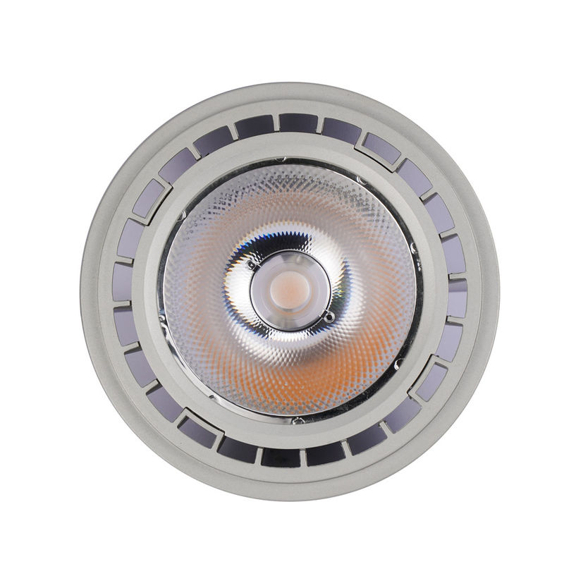 Teco 12W AR111 Proyector LED G53 Base 3000K Blanco Caliente 12° Rayo Dimmable, CRI90 CE Certificado RoHS