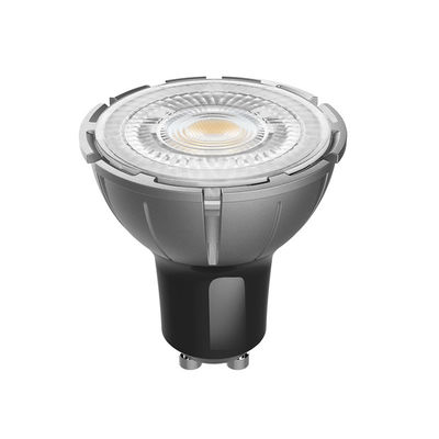 Teco 7w 230v 3000k Gu10 Lámpara de Led Blanco Caliente 60 grados Ra98 Gu10 bombilla apagable