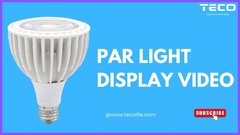 Mejore su iluminación con las lámparas PAR avanzadas de Tecolite: de alta eficiencia y sin parpadeo