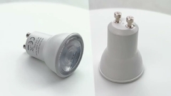 TECO Mini GU10 LED 3.5W Lámpara de punto con regulación de luz