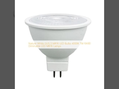 Naturaleza Blanco GU5.3 MR16 bombillas LED 4000K 7W RA90 lámparas LED MR16 apagables
